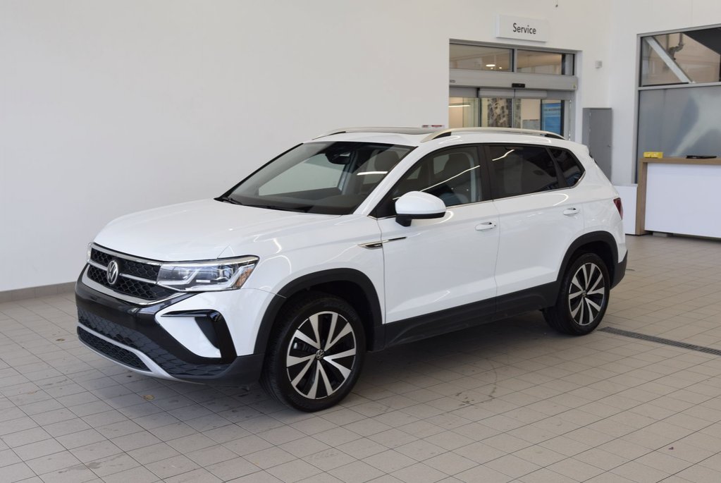 2022 Volkswagen Taos HIGHLINE+CUIR+TOIT+LED+AWD in Laval, Quebec - 10 - w1024h768px