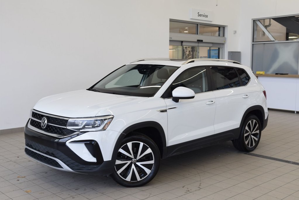 2022 Volkswagen Taos HIGHLINE+CUIR+TOIT+LED+AWD in Laval, Quebec - 1 - w1024h768px