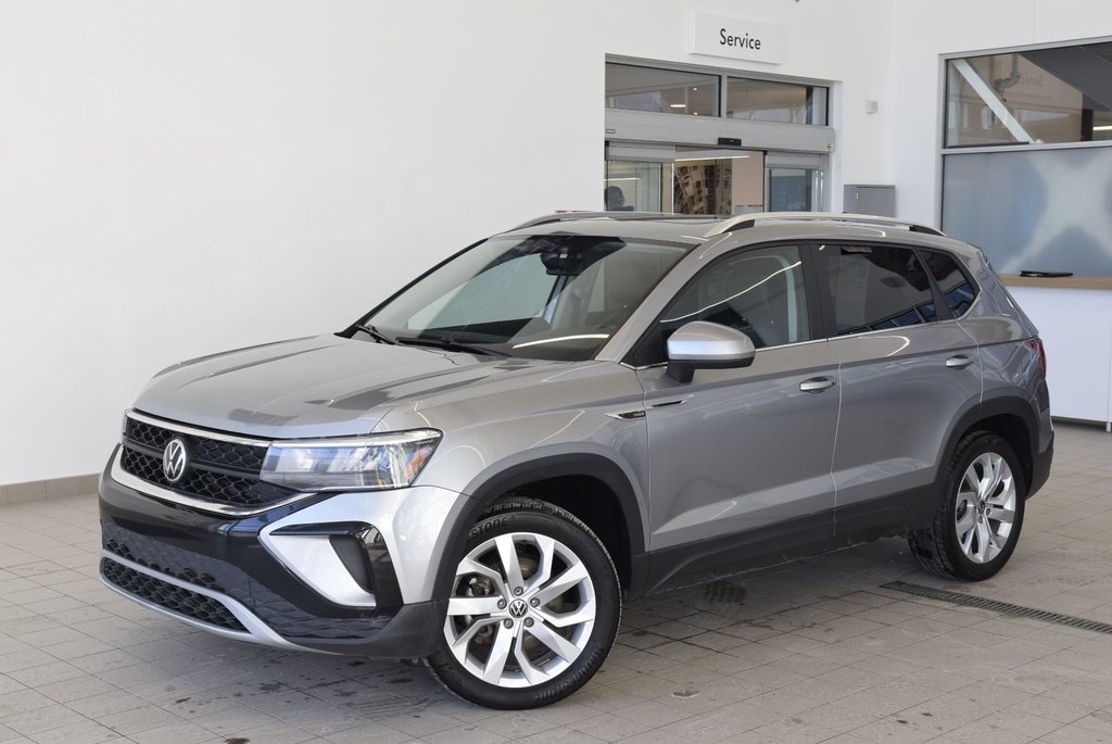 Volkswagen Taos COMFORTLINE+TOIT PANO+AUBAINE 2022 à Laval, Québec - 1 - w1024h768px