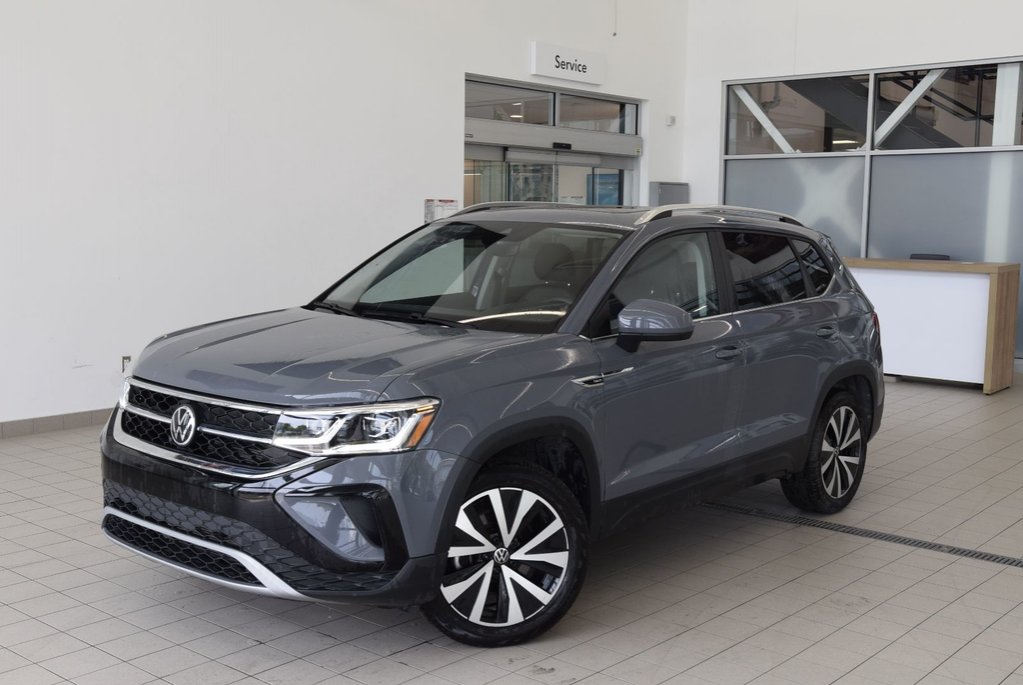2022 Volkswagen Taos HIGHLINE+DRIVER ASSIST+CUIR in Laval, Quebec - 1 - w1024h768px