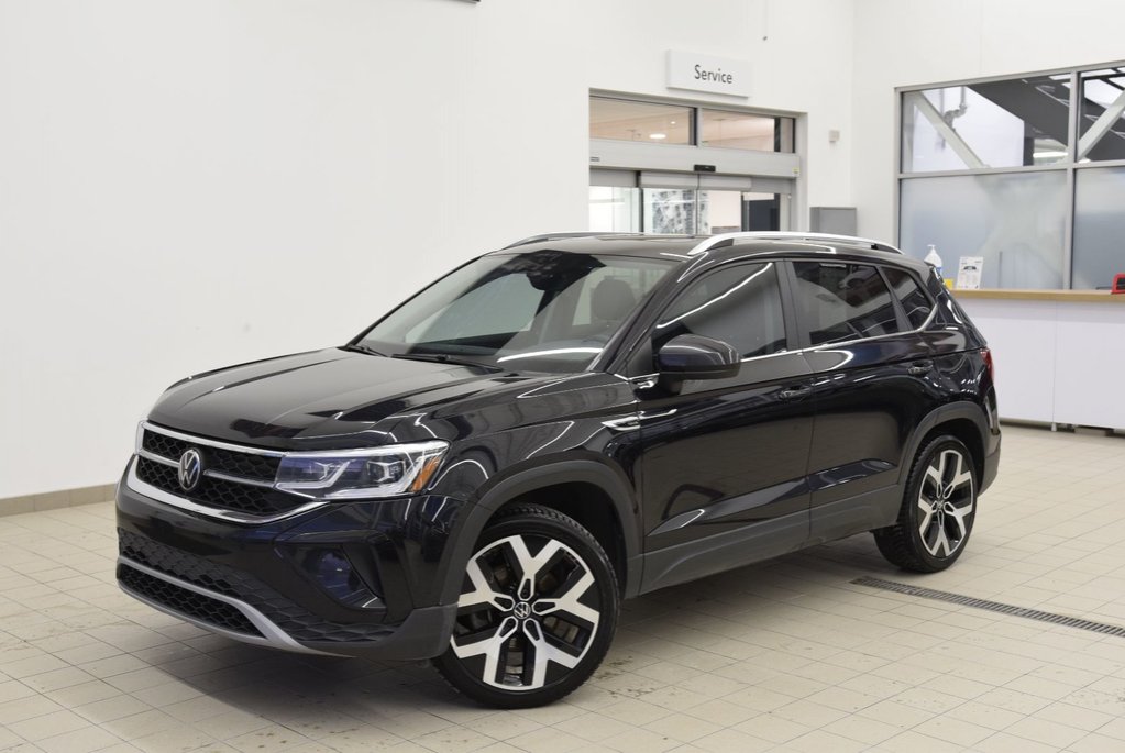 2022 Volkswagen Taos HIGHLINE+CUIR+TOIT+LED+AWD in Laval, Quebec - 1 - w1024h768px