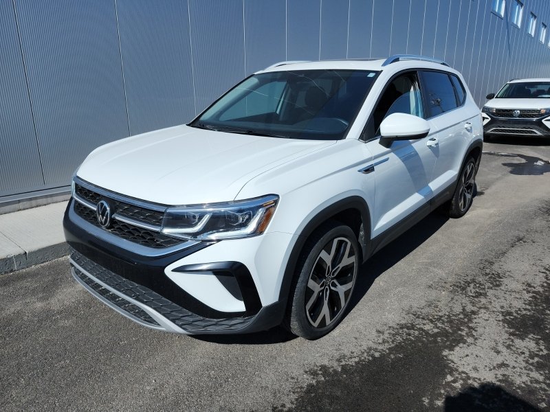 2022 Volkswagen Taos HIGHLINE+CUIR+TOIT+LED+AWD in Laval, Quebec - 1 - w1024h768px