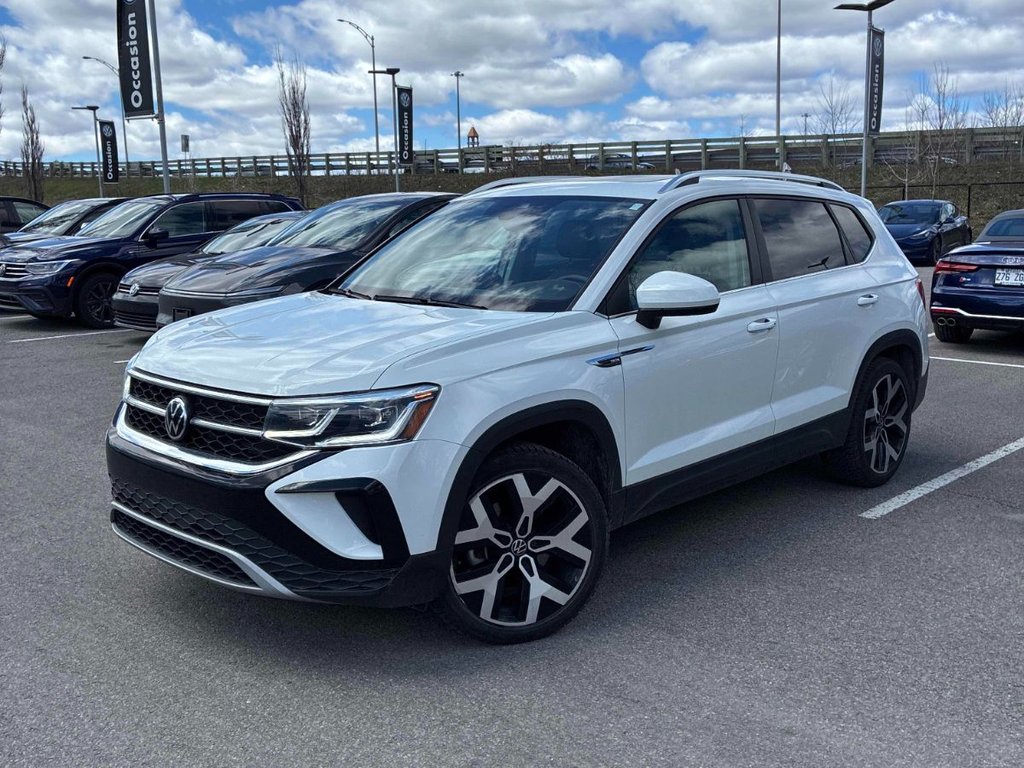 2022 Volkswagen Taos HIGHLINE+DRIVER ASSIST+CUIR in Laval, Quebec - 1 - w1024h768px