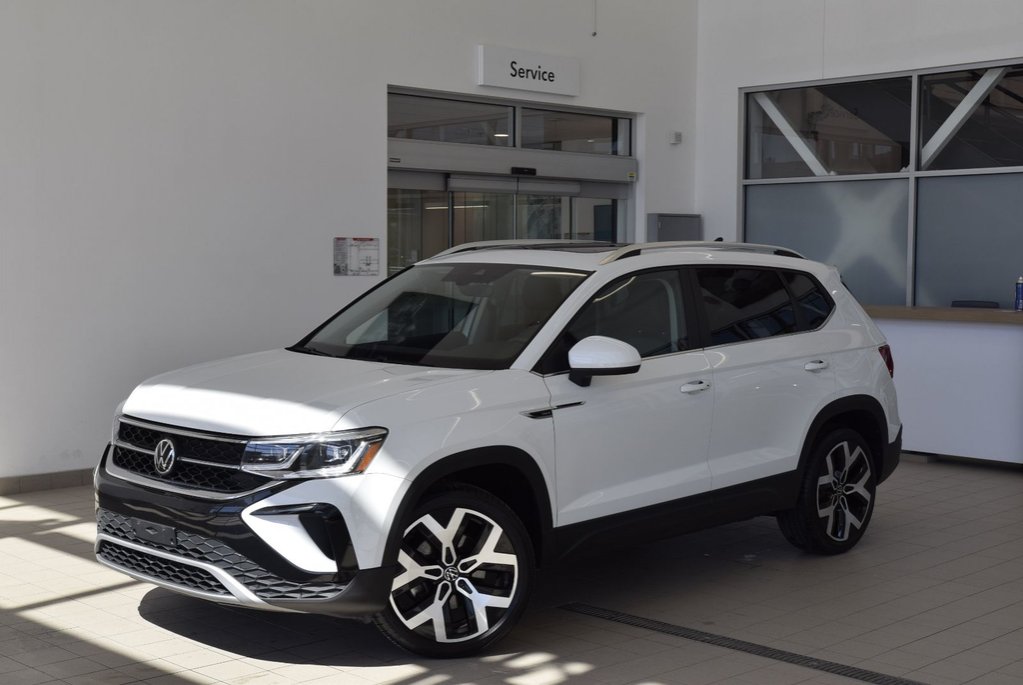 2022 Volkswagen Taos HIGHLINE+DRIVER ASSIST+LED in Laval, Quebec - 2 - w1024h768px