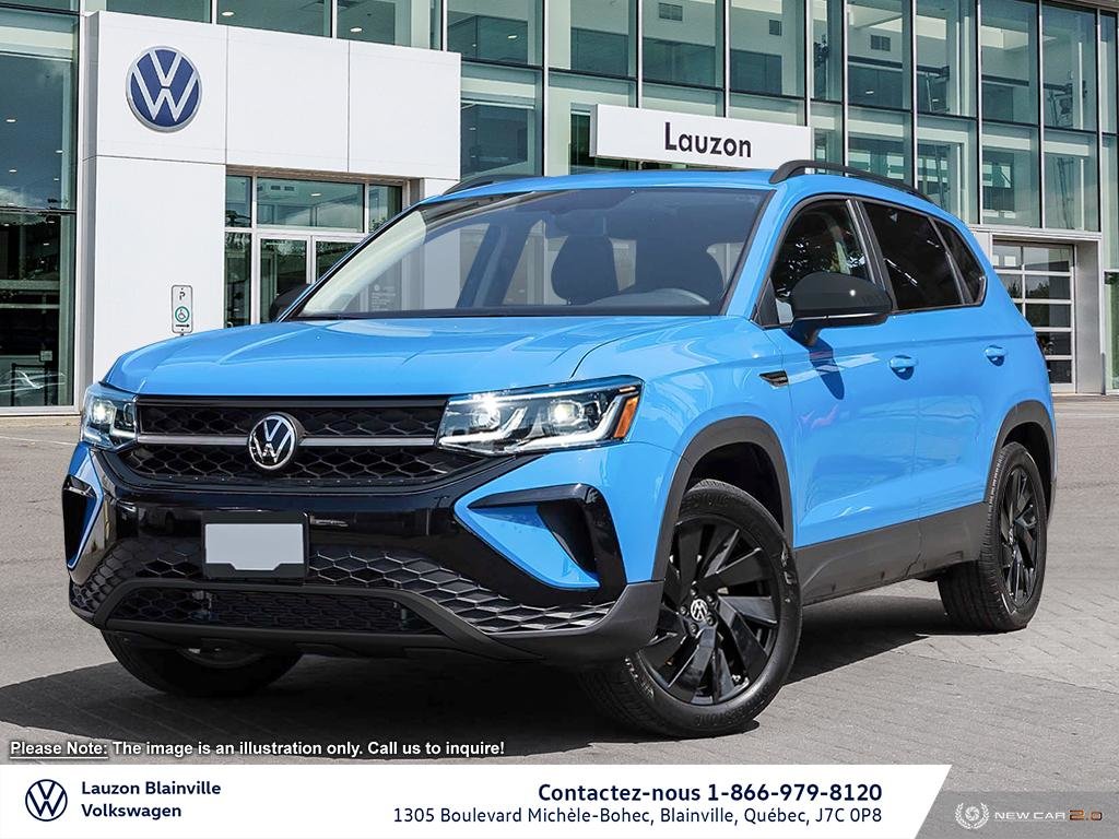 2024 Volkswagen Taos Comfortline Black Edition in Laval, Quebec - 1 - w1024h768px