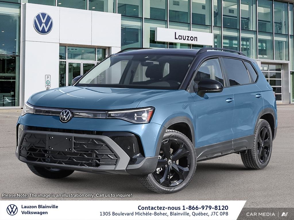 2025 Volkswagen Taos Comfortline Black Edition in Laval, Quebec - 1 - w1024h768px