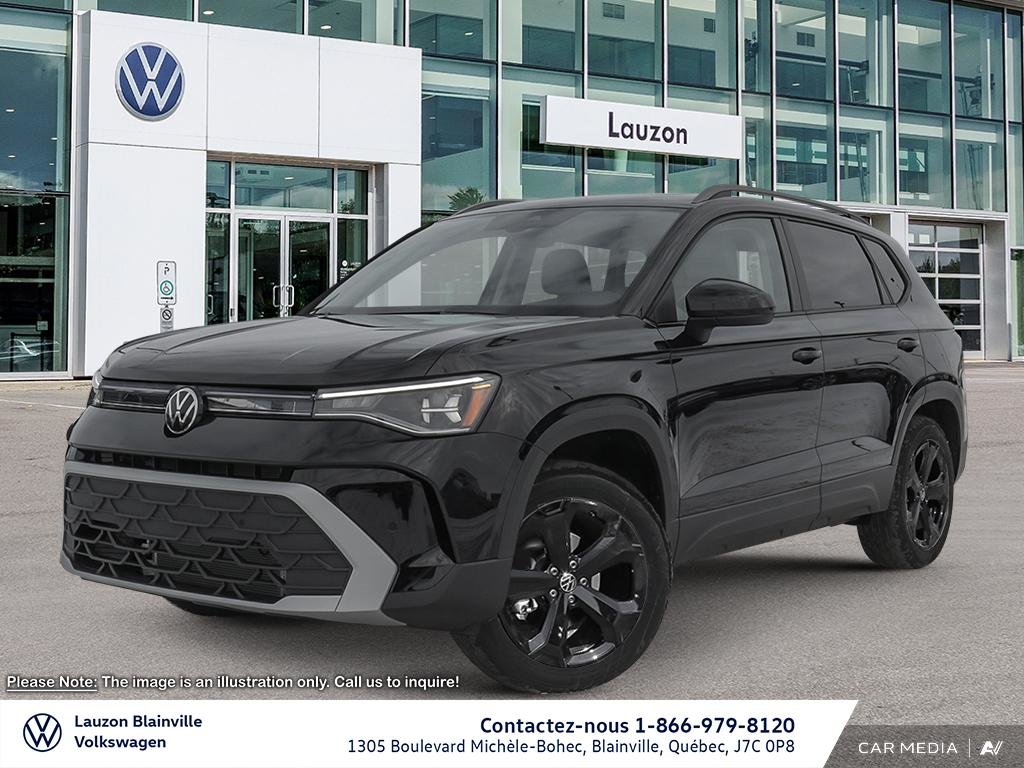 Volkswagen Taos Comfortline Black Edition 2025 à Laval, Québec - 1 - w1024h768px