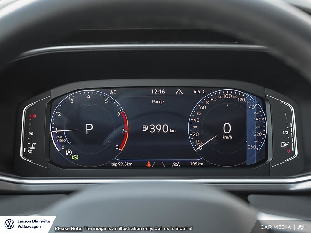 2025 Volkswagen Taos Comfortline Black Edition in Laval, Quebec - 14 - w1024h768px