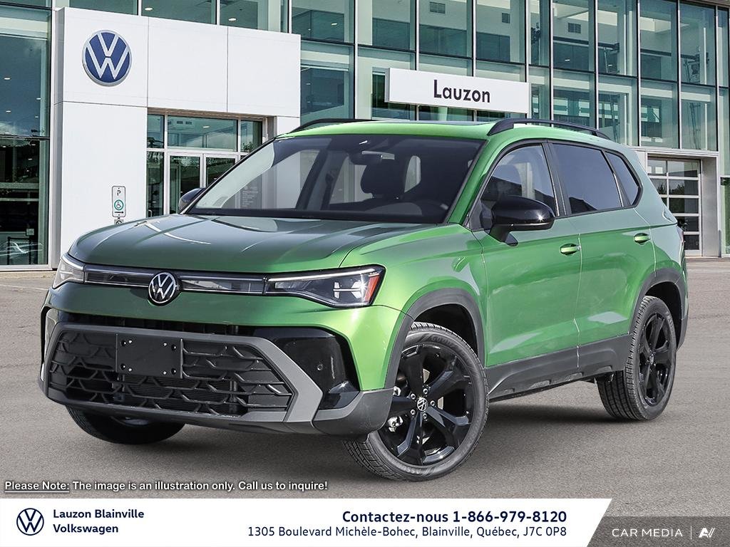 2025 Volkswagen Taos Comfortline Black Edition in Laval, Quebec - 1 - w1024h768px