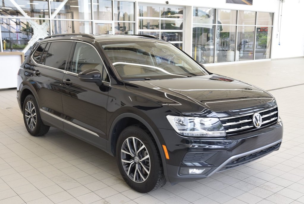 Volkswagen Tiguan COMFORTLINE+CUIR BRUN+AWD 2021 à Laval, Québec - 9 - w1024h768px