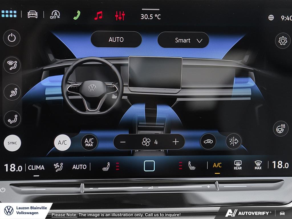 2026 Volkswagen Tiguan Comfortline 4MOTION in Laval, Quebec - 23 - w1024h768px