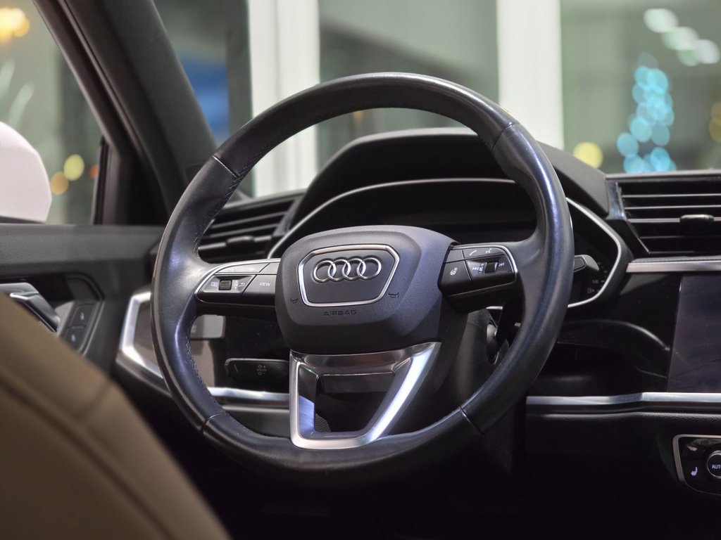 Audi Q3 Komfort 45 | PANO | CUIR BRUN | CARPLAY | BAS KM!! 2021 à Laval, Québec - 12 - w1024h768px