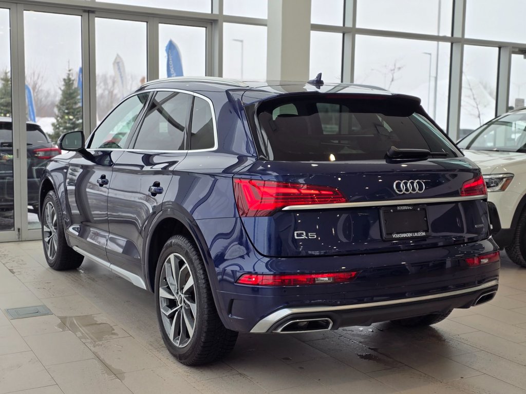 2022 Audi Q5 45 Progressiv 8 PNEUS | BAS KM | TOIT PANO | NAV + in Laval, Quebec - 6 - w1024h768px