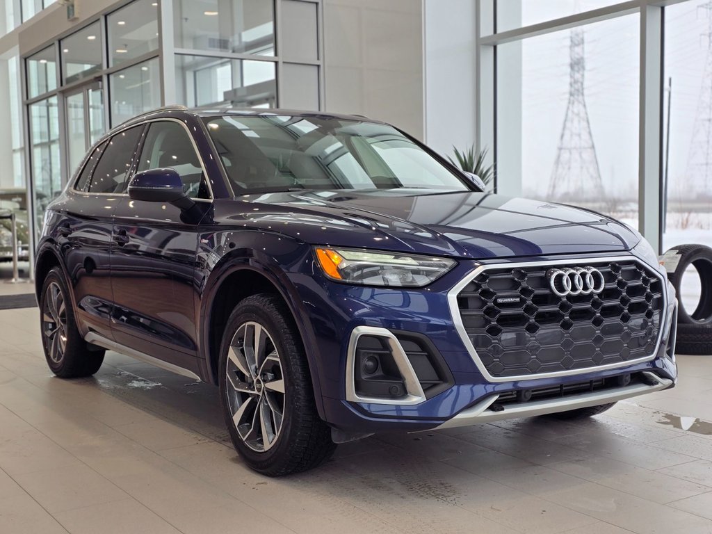 2022 Audi Q5 45 Progressiv 8 PNEUS | BAS KM | TOIT PANO | NAV + in Laval, Quebec - 1 - w1024h768px