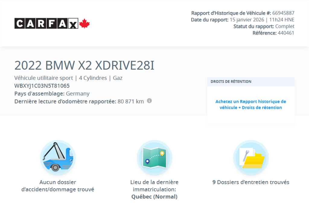 2022 BMW X2 xDrive28i 8 ROUES D'ORIGINE | PANO | CUIR | CAMÉRA in Laval, Quebec - 2 - w1024h768px