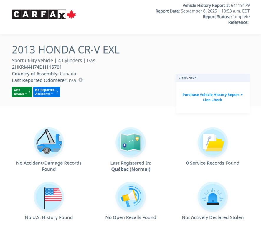 2013 Honda CR-V EX-L | AWD | CUIR | TOIT | SIÈGES CHAUFFANTS +++ in Laval, Quebec - 3 - w1024h768px