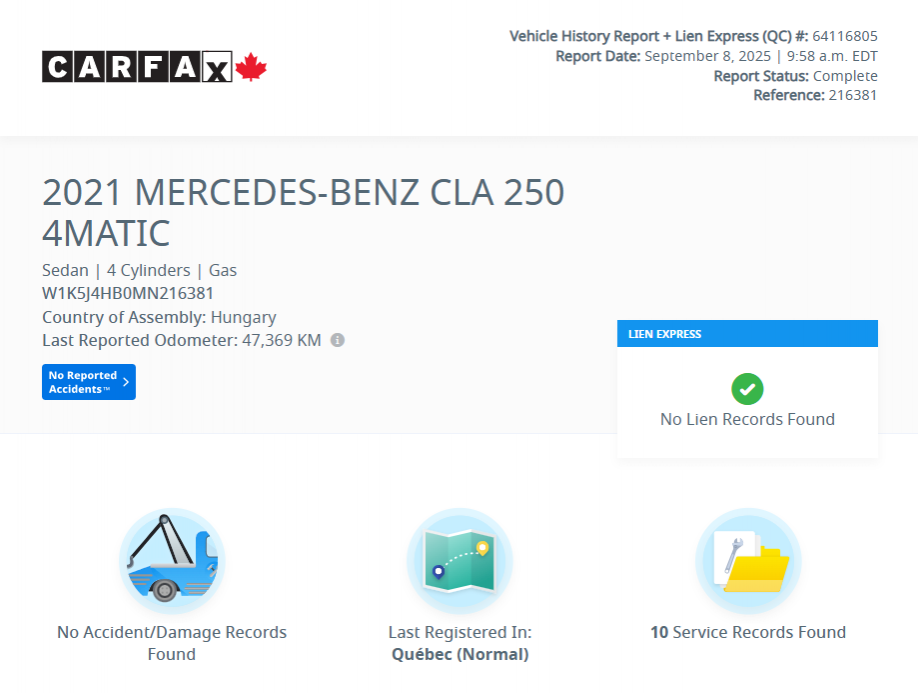 2021 Mercedes-Benz CLA 250 AMG PACK | BURMESTER | CARPLAY | +++ in Laval, Quebec - 3 - w1024h768px
