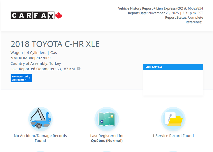 2018 Toyota C-HR XLE | DÉMARREUR | 8 PNEUS | CAM | BLUETOOTH | +++ in Laval, Quebec - 2 - w1024h768px