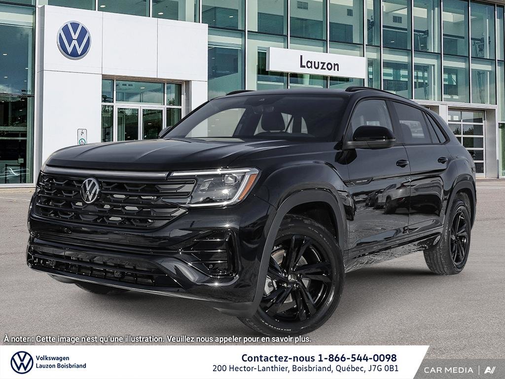 Volkswagen Atlas Cross Sport Comfortline R-Line Black Edition 2025 à Laval, Québec - 1 - w1024h768px
