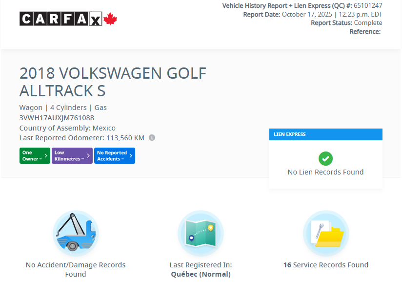 Volkswagen Golf Alltrack Execline | BAS KM | TOIT PANO | AWD | CAM | +++ 2018 à Laval, Québec - 2 - w1024h768px