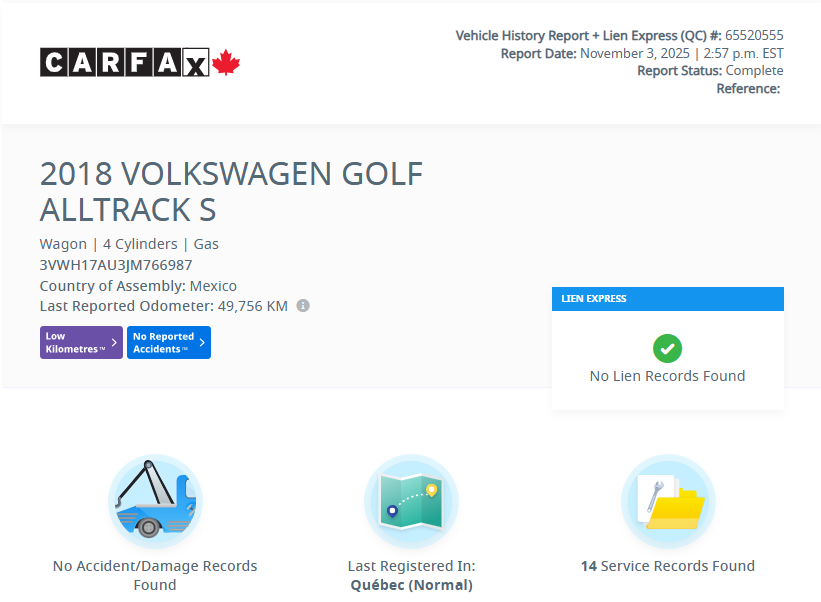 2018 Volkswagen Golf Alltrack Execline | BAS KM | TOIT PANO | AWD | CAM | +++ in Laval, Quebec - 2 - w1024h768px