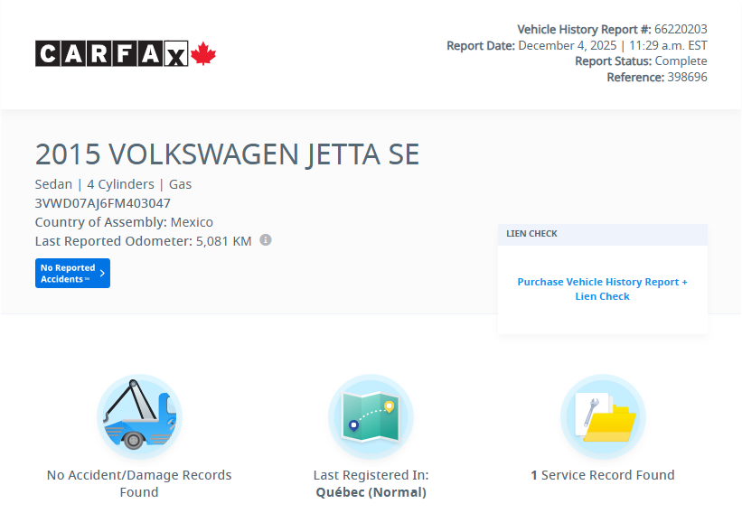 Volkswagen Jetta Sedan Trendline+  | BAS KM | DÉMARREUR | TOIT | CAMÉRA | 2015 à Laval, Québec - 2 - w1024h768px