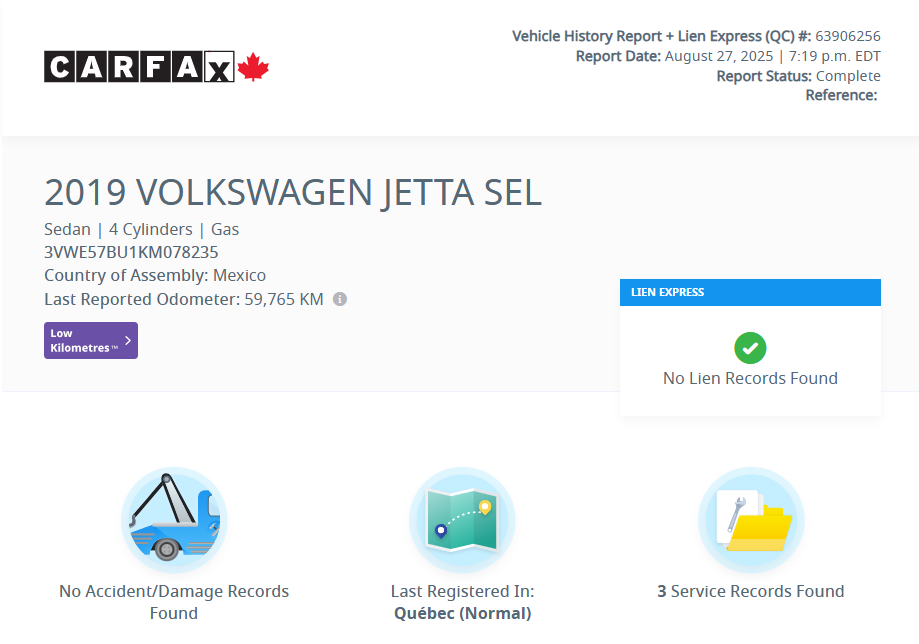 2019 Volkswagen Jetta Highline TOIT | CARPLAY | CAM | CUIR | BAS KM!! in Laval, Quebec - 3 - w1024h768px