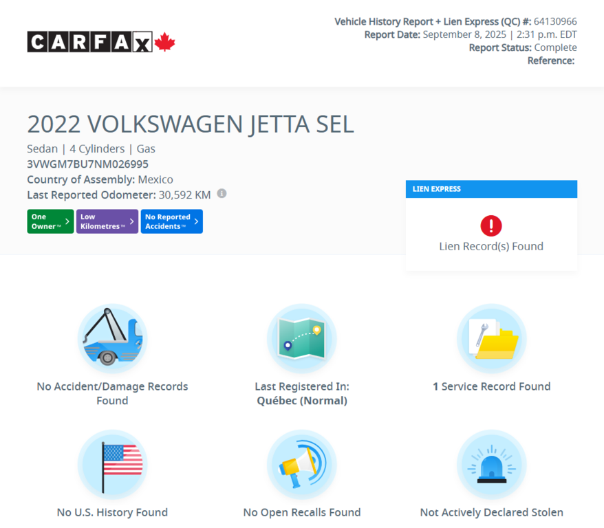 2022 Volkswagen Jetta Highline TOIT | CUIR | CAMÉRA | CARPLAY | BAS KM!! in Laval, Quebec - 2 - w1024h768px