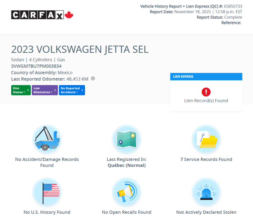 2023 Volkswagen Jetta Highline TOIT | CARPLAY | CAMÉRA | CUIR | BAS KM in Laval, Quebec - 2 - w1024h768px