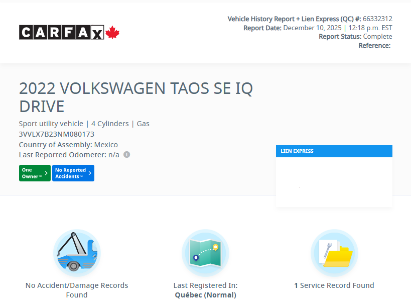 2022 Volkswagen Taos Comfortline | BAS KM | TOIT PANO | CAM | CARPLAY I in Laval, Quebec - 2 - w1024h768px