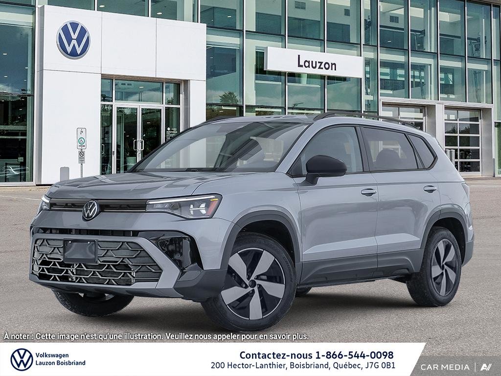 2025 Volkswagen Taos Trendline in Laval, Quebec - 1 - w1024h768px