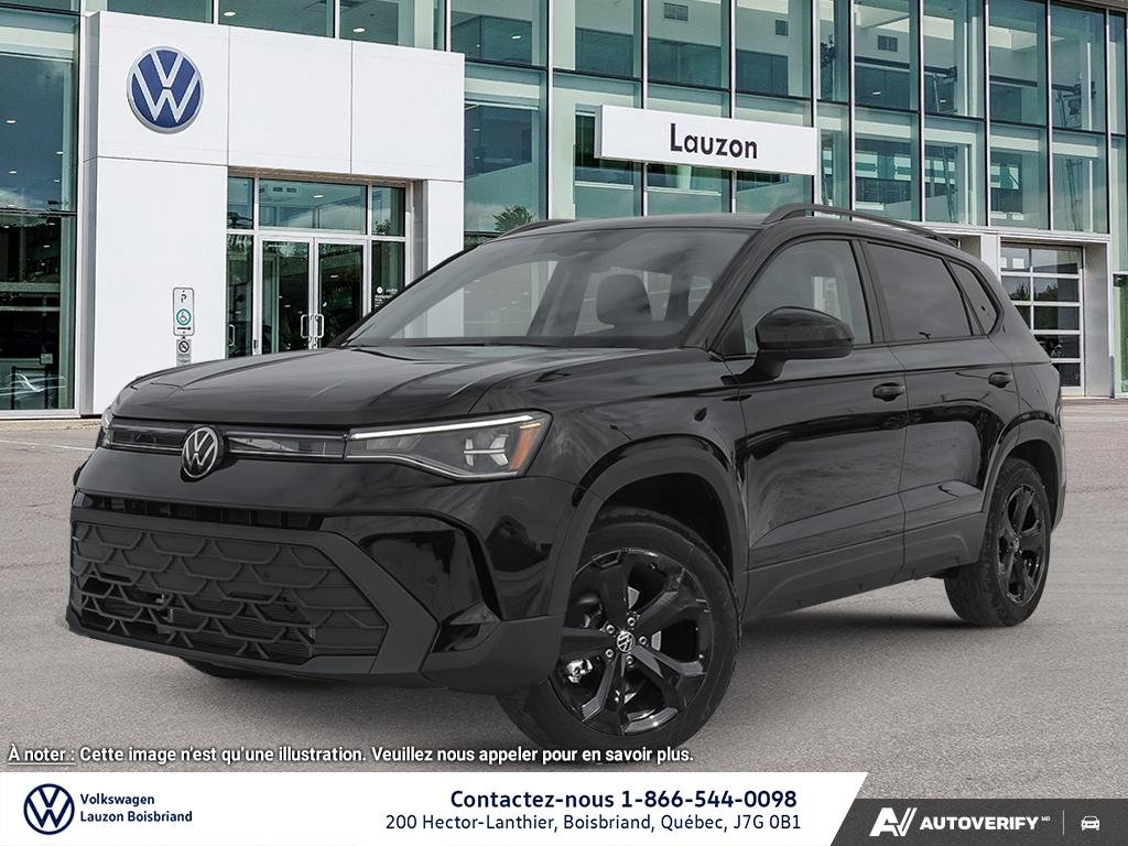 2026 Volkswagen Taos Comfortline Black Edition in Laval, Quebec - 1 - w1024h768px