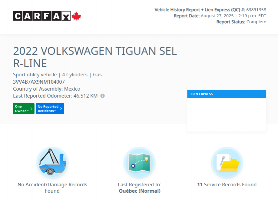 2022 Volkswagen Tiguan Highline R-line DEMARREUR | TOIT PANO | NAV +++ in Laval, Quebec - 3 - w1024h768px