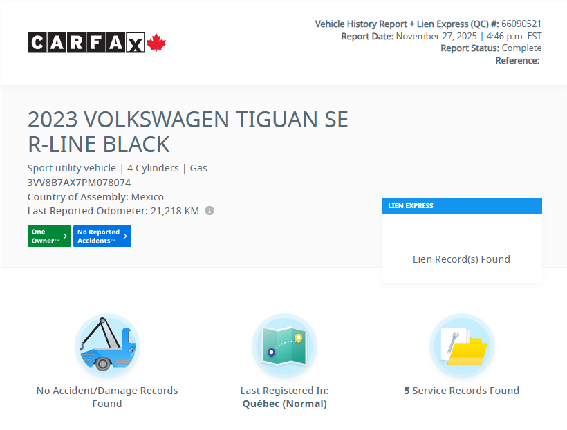 2023 Volkswagen Tiguan Comfortline R-LINE | BLACK PACK | TOIT PANO | CUIR in Laval, Quebec - 2 - w1024h768px
