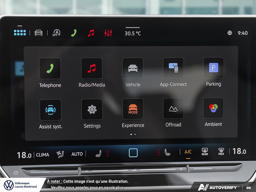 2026 Volkswagen Tiguan Comfortline 4MOTION in Laval, Quebec - 18 - w1024h768px