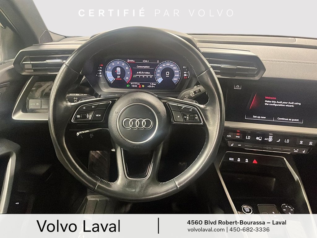 Audi A3 Sedan Komfort 2022 à Laval, Québec - 14 - w1024h768px