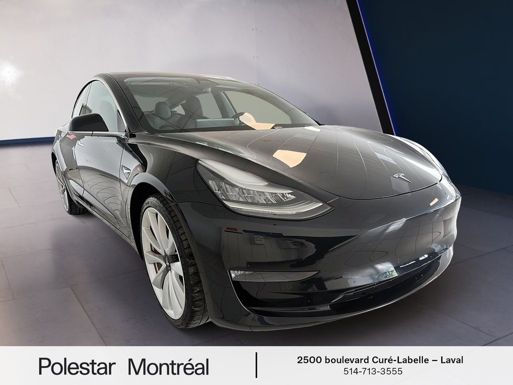 2018 Tesla MODEL 3 Long Range Battery in Laval, Quebec - 3 - w1024h768px