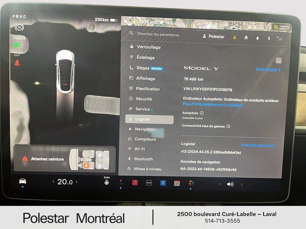 2023 Tesla Model Y BASE in Laval, Quebec - 19 - w1024h768px