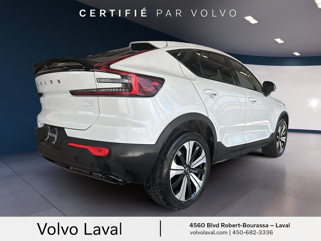 Volvo C40 Recharge Pure Electric Plus 2023 à Laval, Québec - 4 - w1024h768px