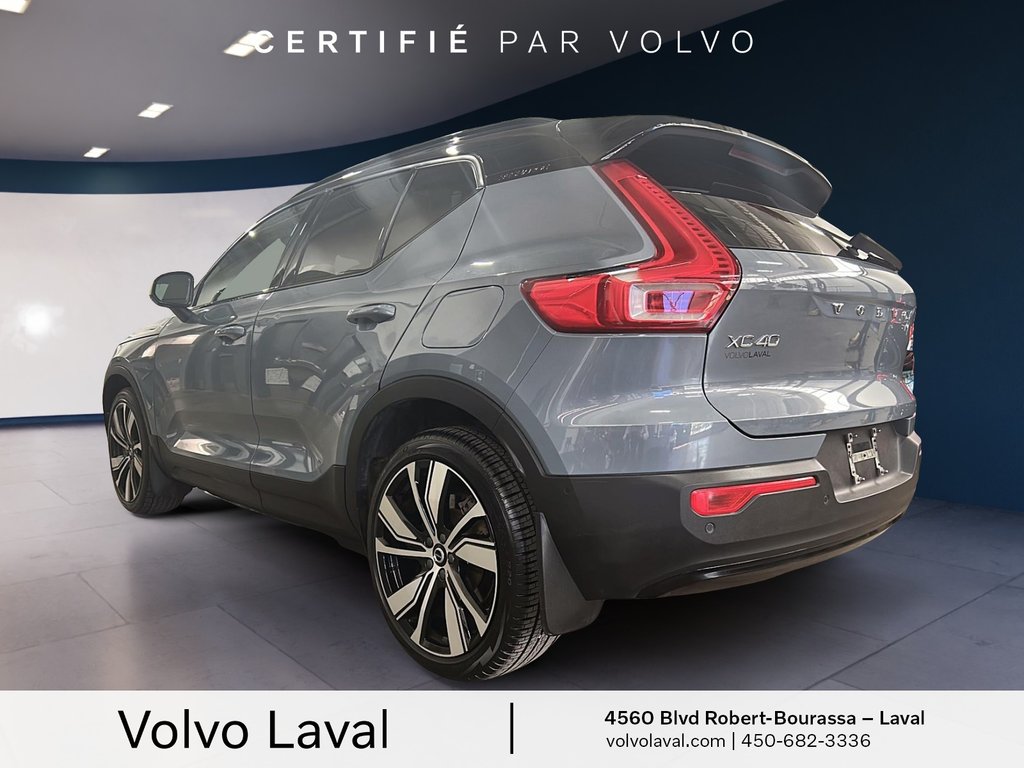 Volvo XC40 Recharge Pure Electric Plus 2022 à Laval, Québec - 7 - w1024h768px