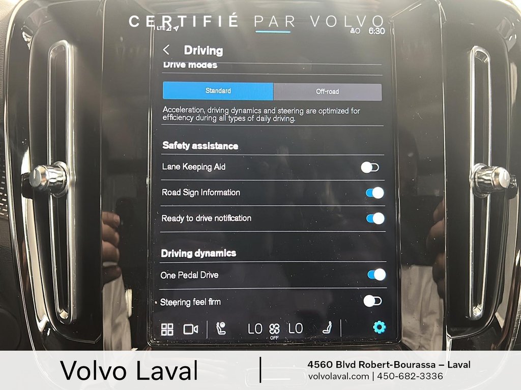 Volvo XC40 Recharge Pure Electric Plus 2022 à Laval, Québec - 17 - w1024h768px