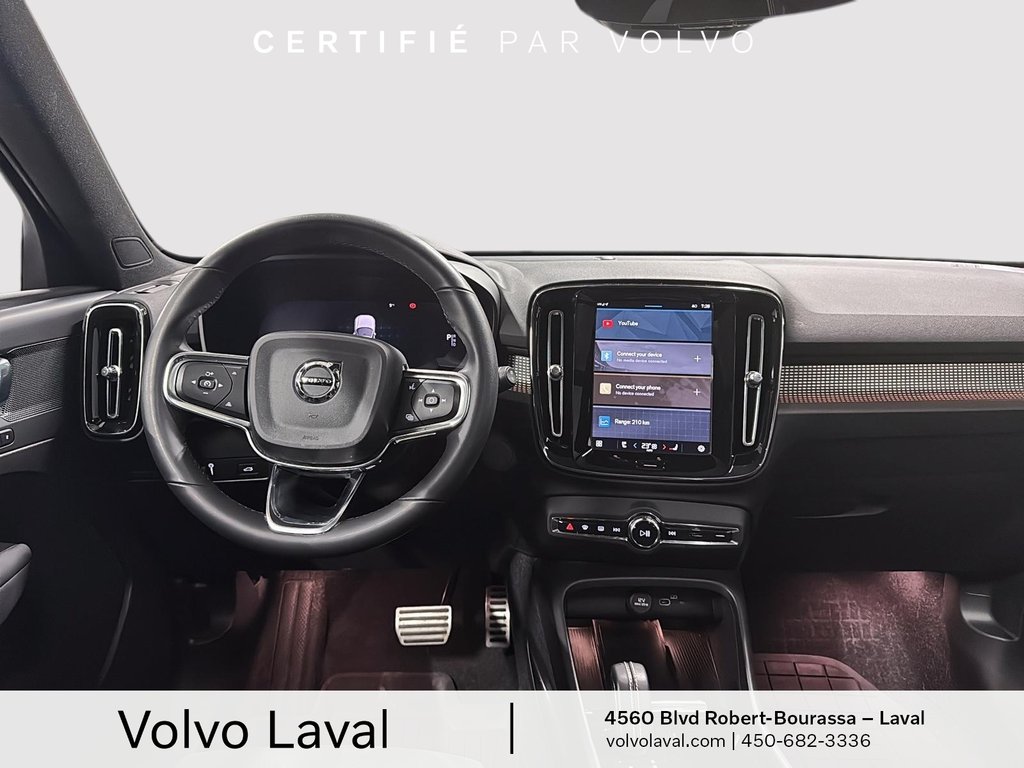 2022 Volvo XC40 Recharge Pure Electric Plus in Laval, Quebec - 13 - w1024h768px
