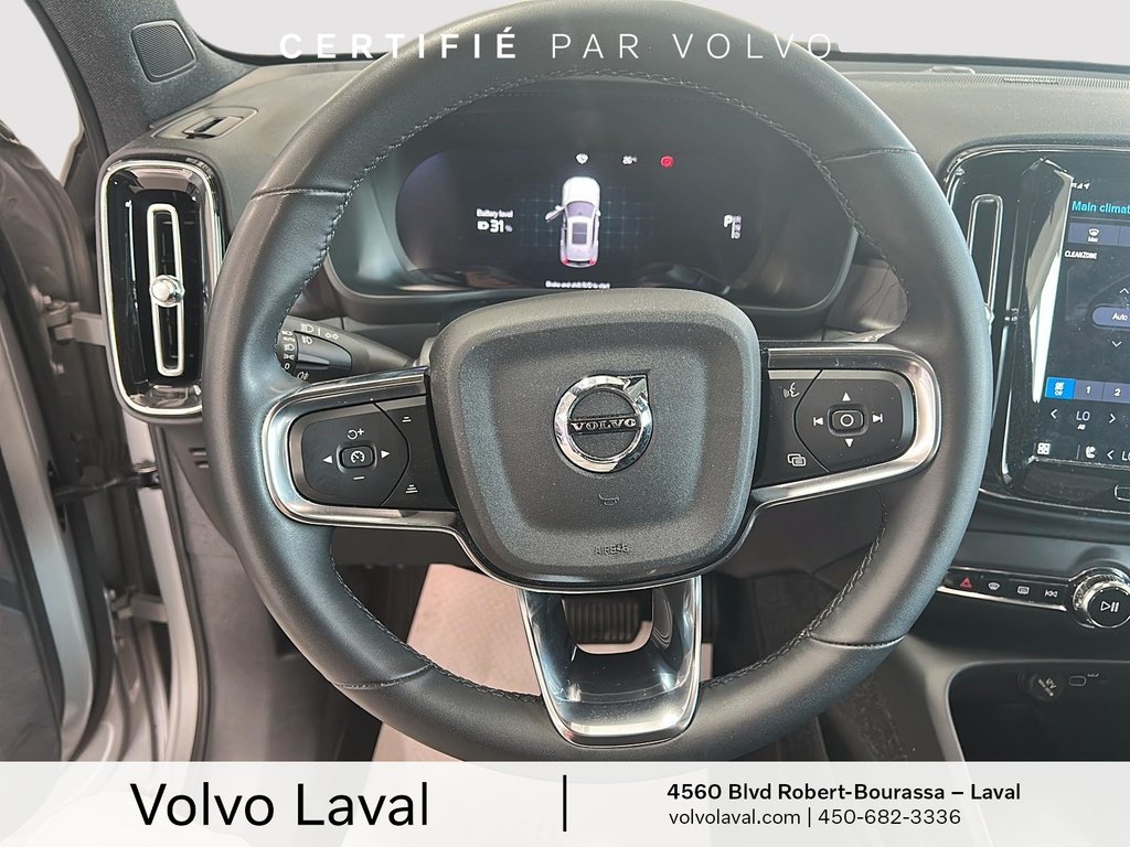 2023 Volvo XC40 Recharge Pure Electric Ultimate in Laval, Quebec - 11 - w1024h768px