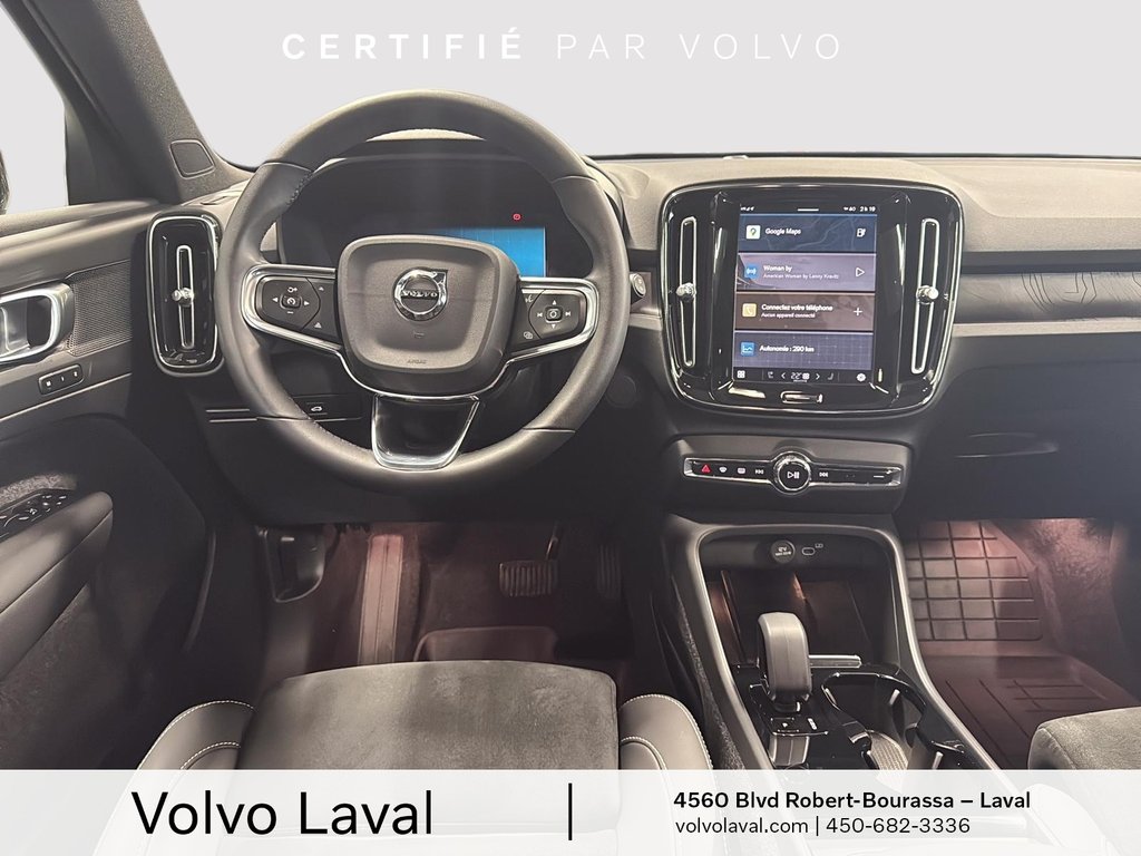 Volvo XC40 Recharge Pure Electric Plus 2023 à Brossard, Québec - 11 - w1024h768px