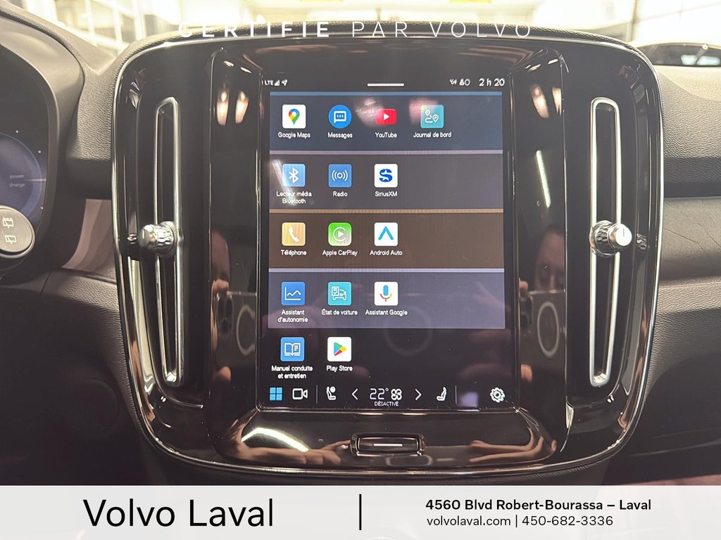 Volvo XC40 Recharge Pure Electric Plus 2023 à Brossard, Québec - 16 - w1024h768px