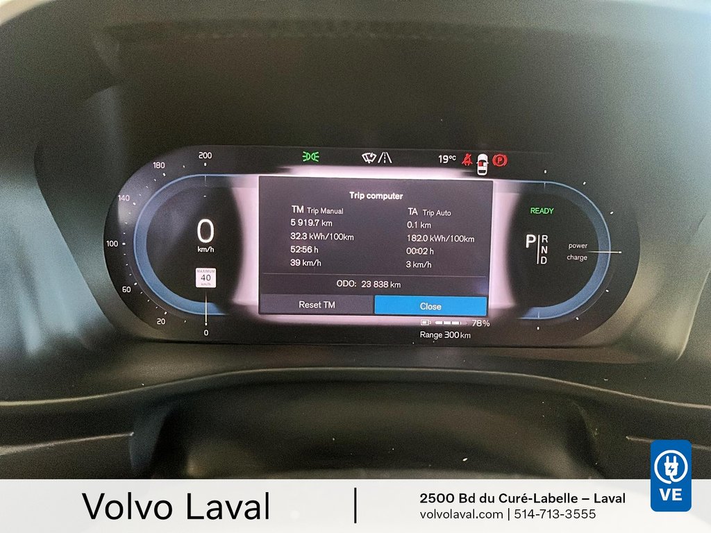 Volvo XC40 Recharge Pure Electric Core 2024 à Brossard, Québec - 10 - w1024h768px