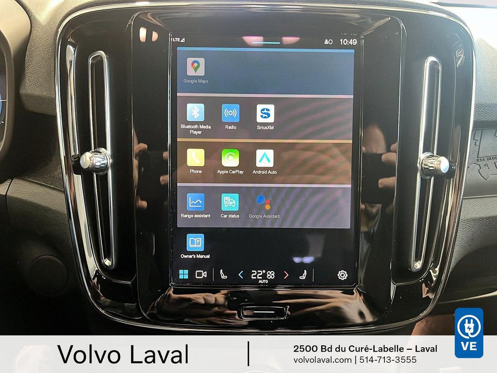 Volvo XC40 Recharge Pure Electric Core 2024 à Brossard, Québec - 11 - w1024h768px