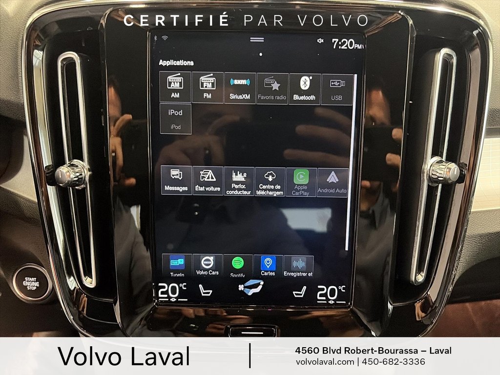 2020 Volvo XC40 Momentum in Laval, Quebec - 9 - w1024h768px