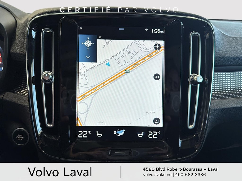 2021 Volvo XC40 R-Design in Laval, Quebec - 14 - w1024h768px