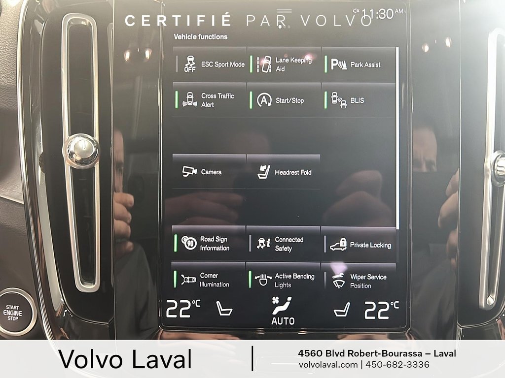 Volvo XC40 Momentum 2022 à Laval, Québec - 16 - w1024h768px